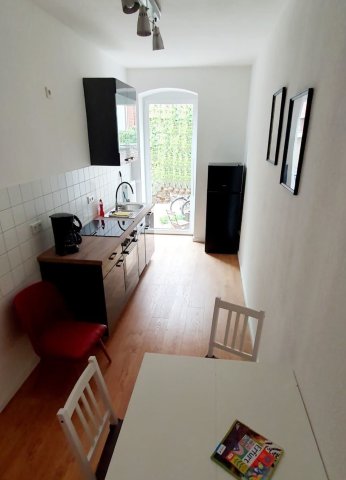 Wohnküche mit Terrassenzugang